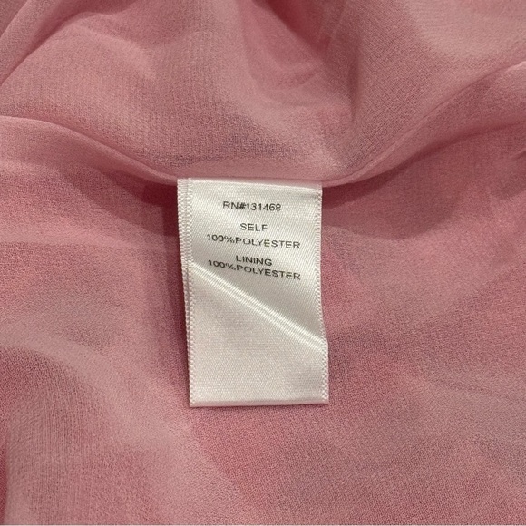 NEW Vici Sangria Sunrise Button Down Blouse Pink Multi Watercolor Women’s XL - Picture 8 of 10